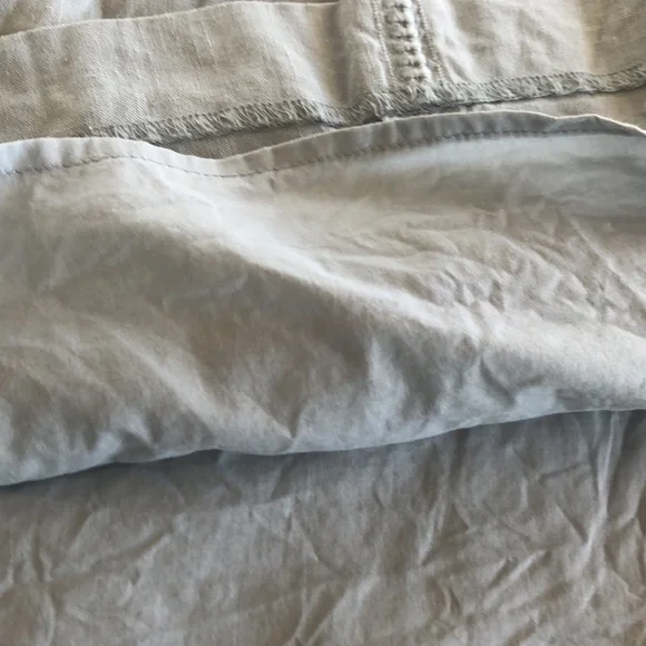 Boden Pale Blue 100% Linen‎ Skirt Sz 12 - EUC - Picture 6 of 10